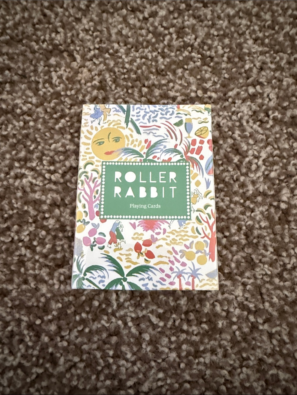 ROLLER RABBIT X TARGET Multicolor Playing Cards - Artistic Deck